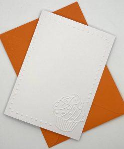 EMB063 Cupcake embossed cards above
