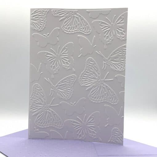 EMB081 Butterflies embossed cards front scaled