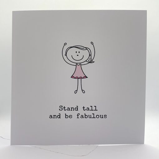 STICK 033 Stand tall and be fabulous front scaled
