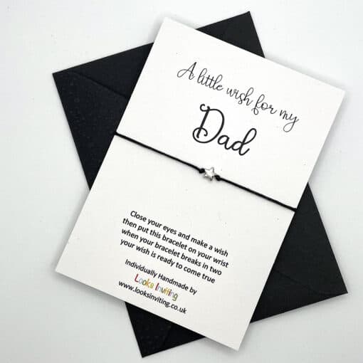 WB068 dad wish bracelet above scaled