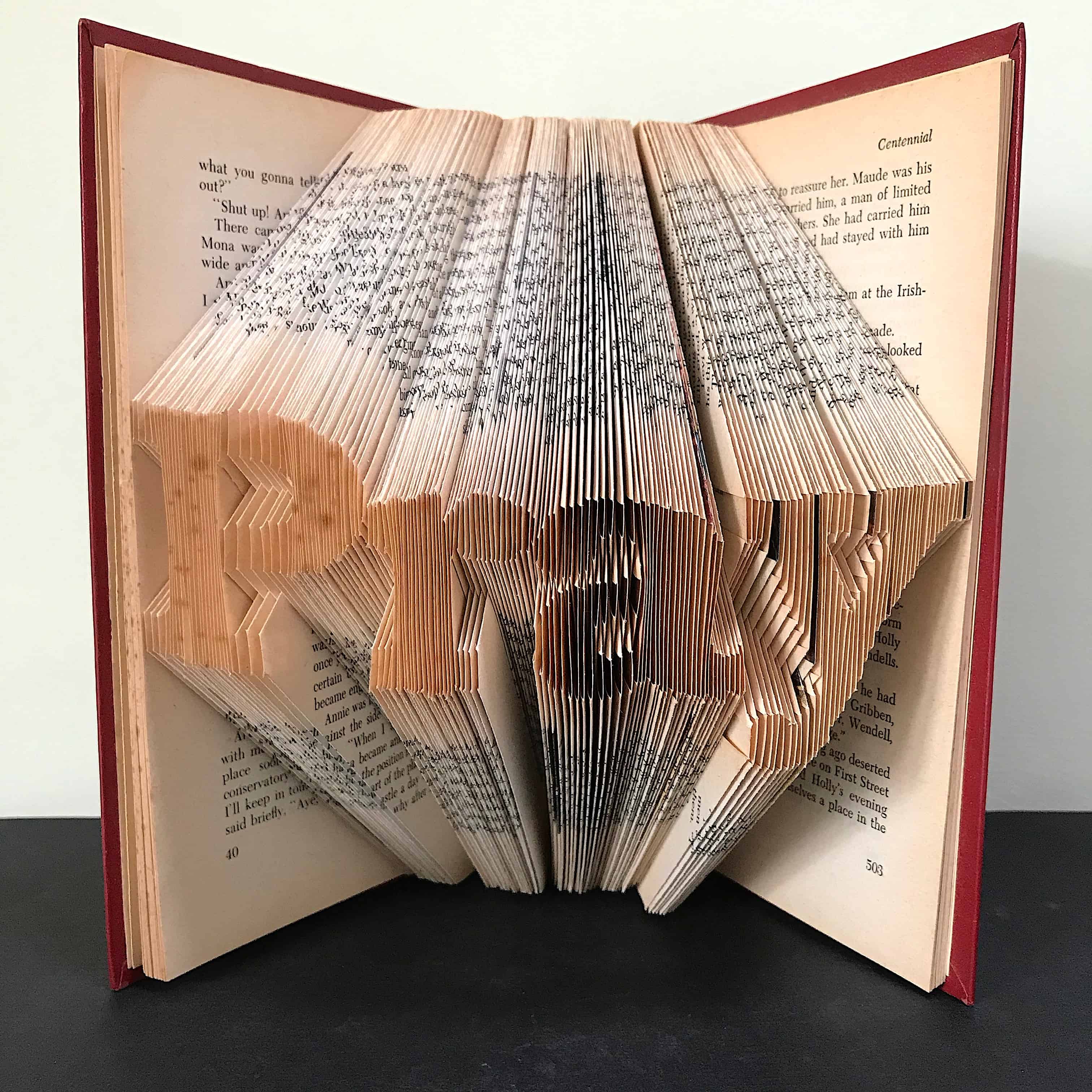 How To Follow A Book Folding Pattern