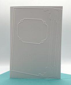 EMB013 Book Cover embossed cards front