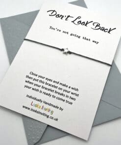 WB037 Dont look back can wish bracelet angled scaled